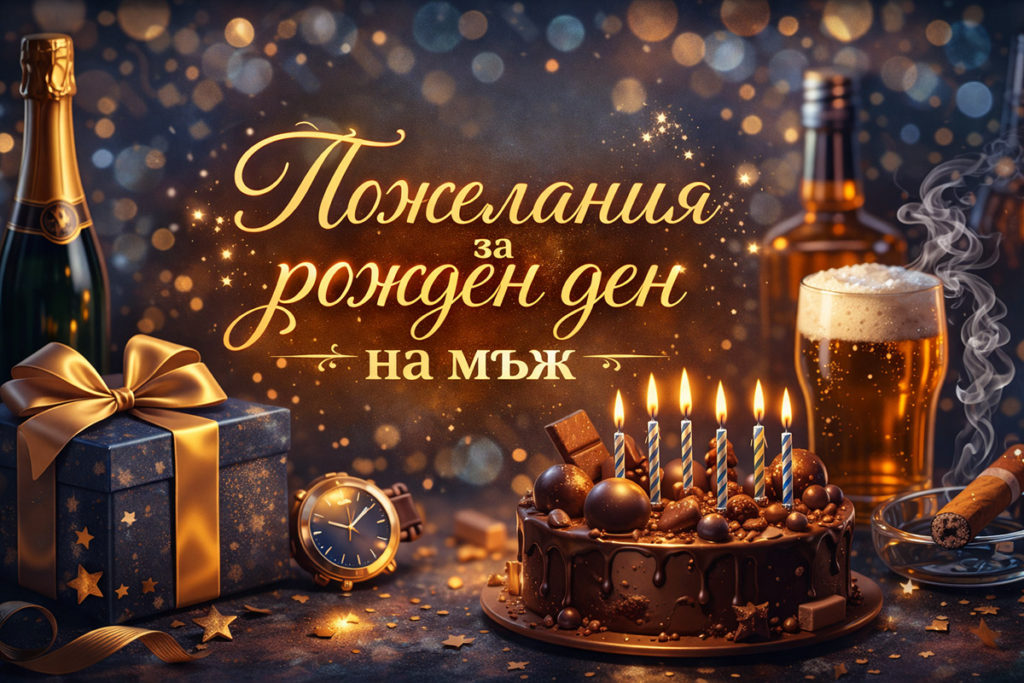 Пожелания за рожден ден на мъж